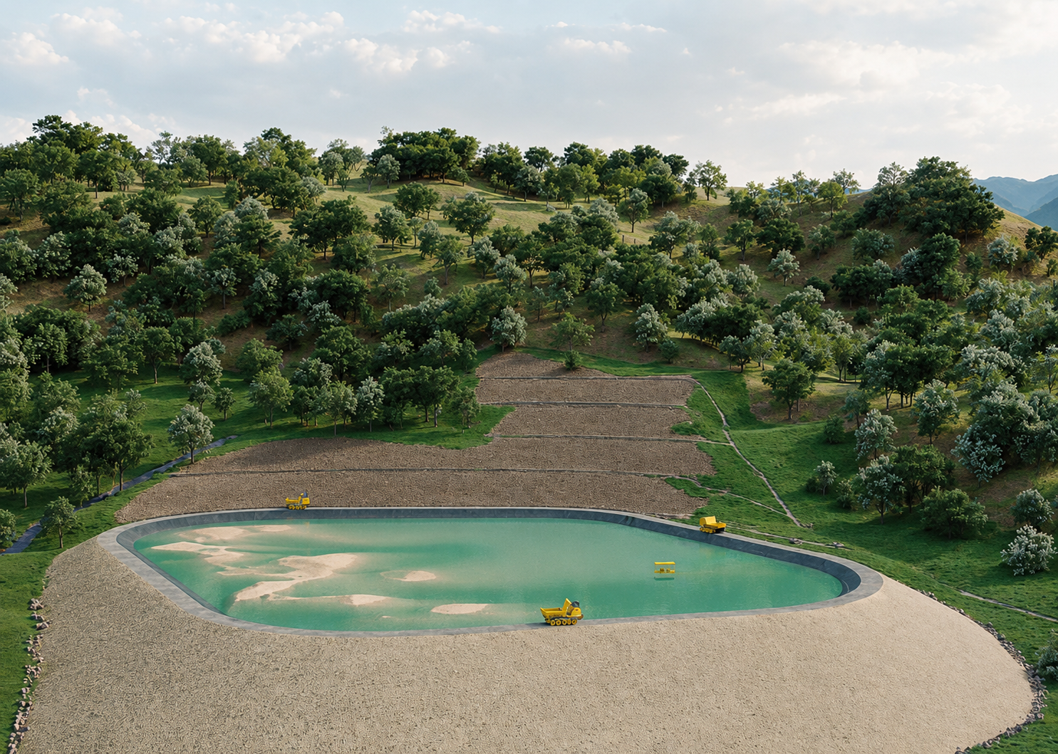 Estudio Geotécnico y Geofísico para Piscina de Relave #10