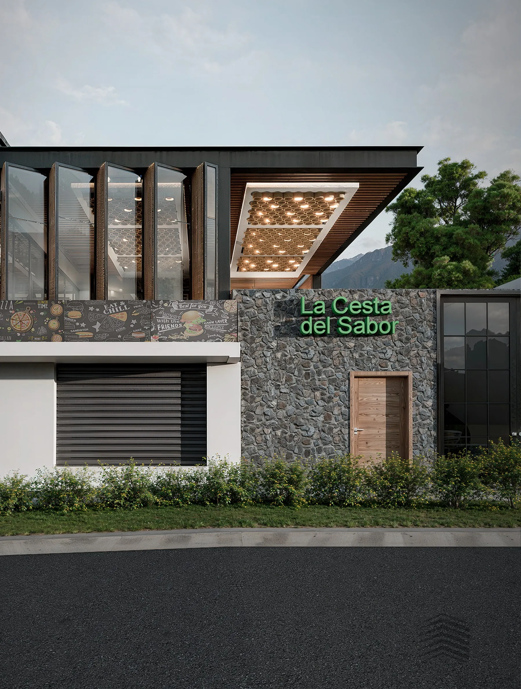 Render de "La Cesta del Sabor"
