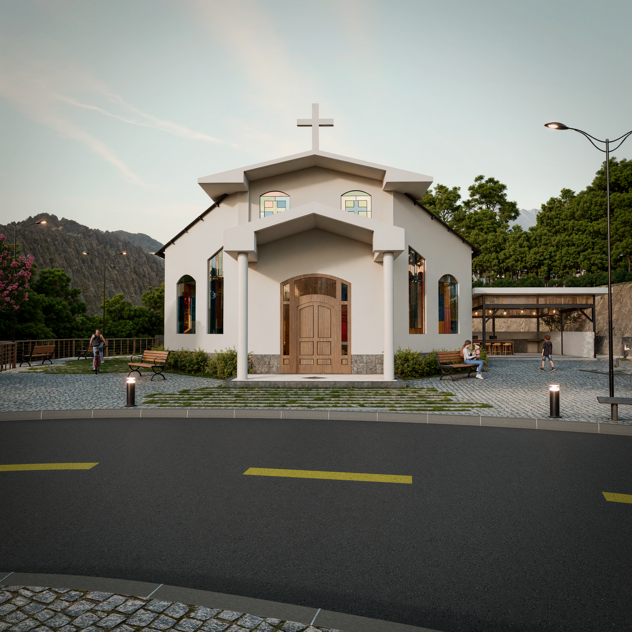 Diseño Arquitectónico Capilla de Yambila Baja