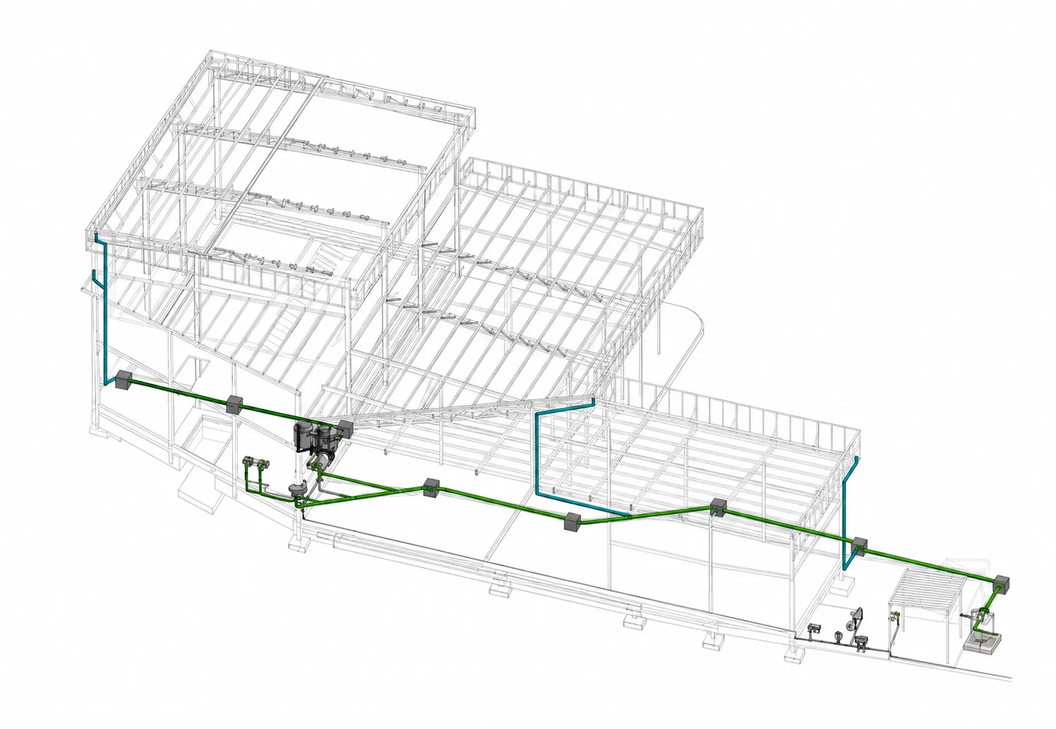 Diseño Hidrosanitario — Concesionaria Vehicentro